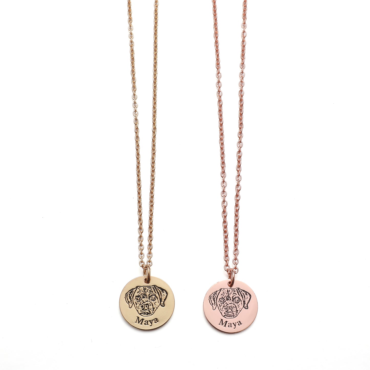 Pet Portrait Necklace