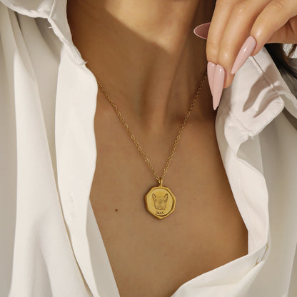 3D Personalized Pet Portrait Necklace