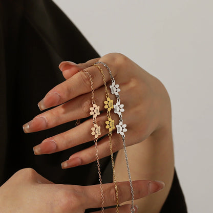 Tiny Paw Custom Engraved Name Bracelet