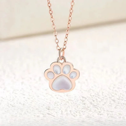 Animal Cat Paw Necklace