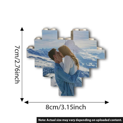 Heart Photo Block