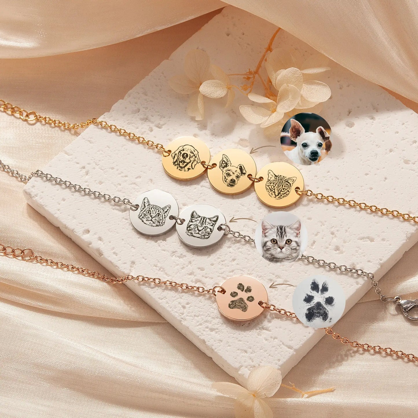 Pet  Portrait Bracelet