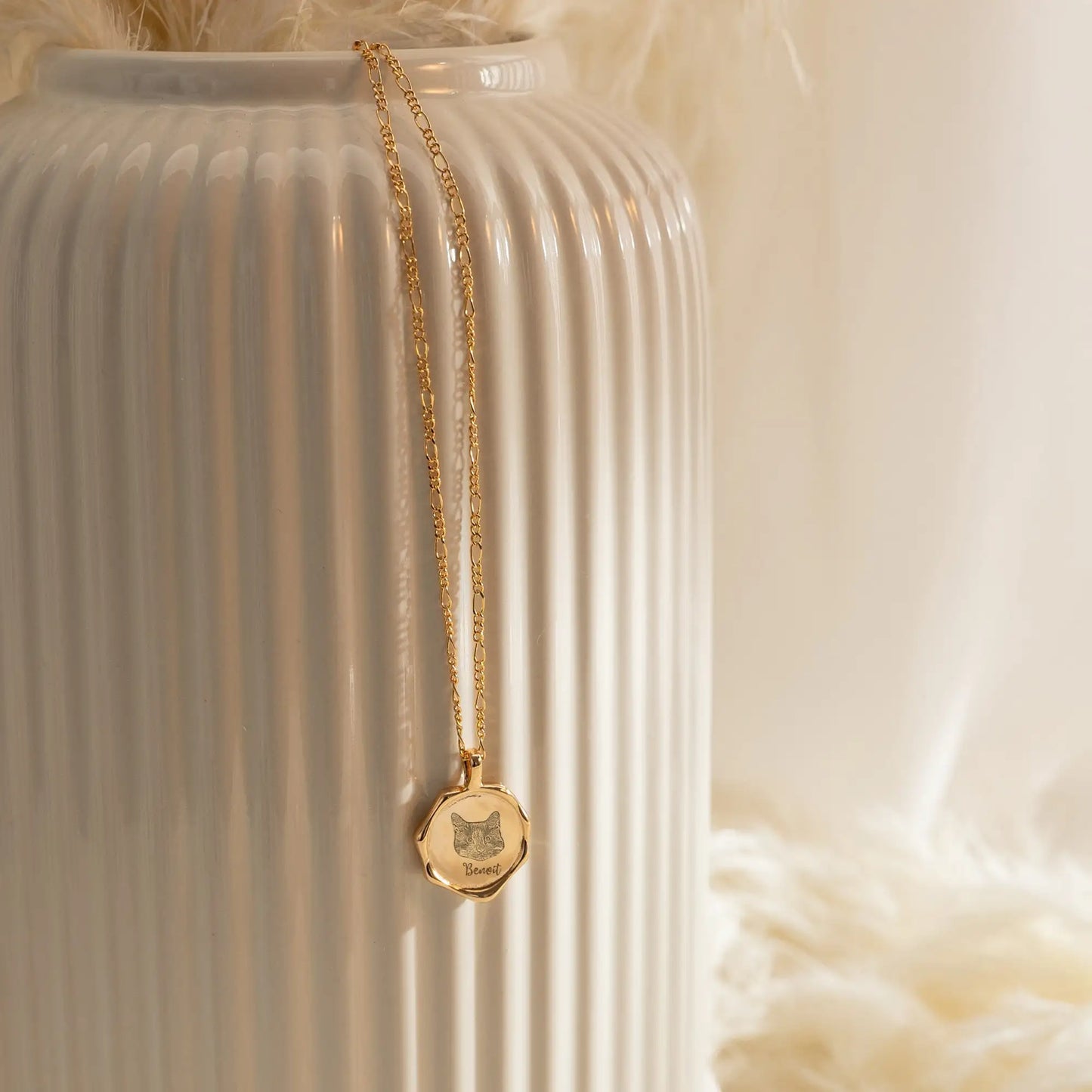 3D Personalized Pet Portrait Necklace