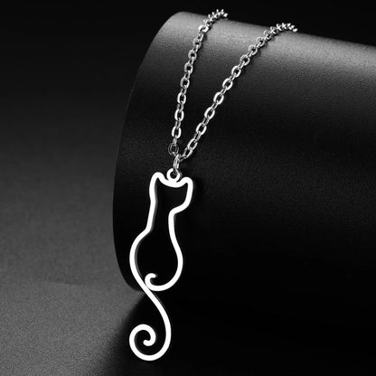 Lovely Cats Pendant Necklace