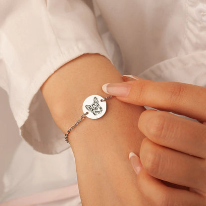 Pet  Portrait Bracelet