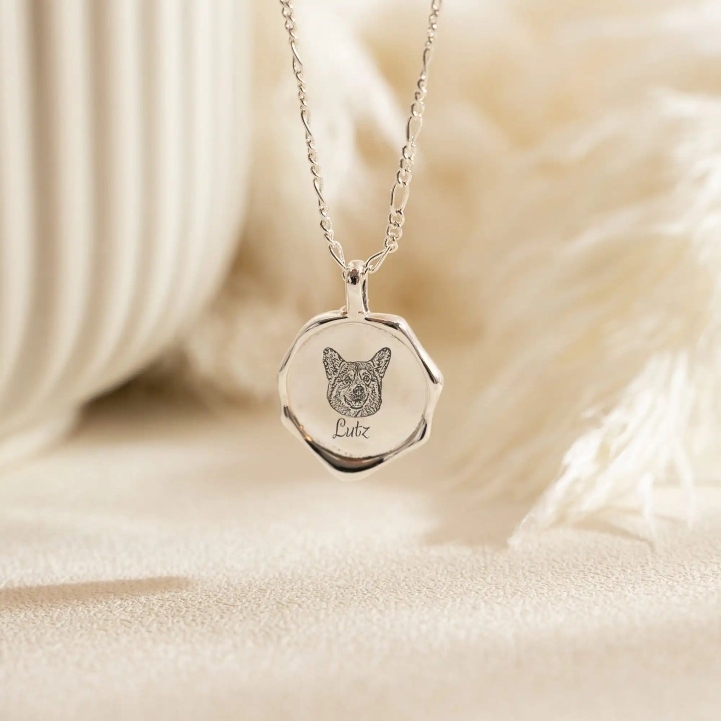 3D Personalized Pet Portrait Necklace