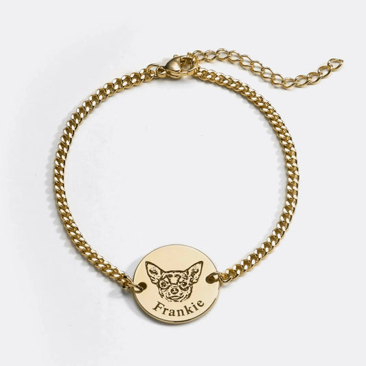 Pet Pendant Bracelet