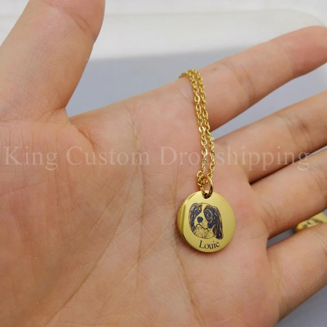 Pet Pendant Necklace